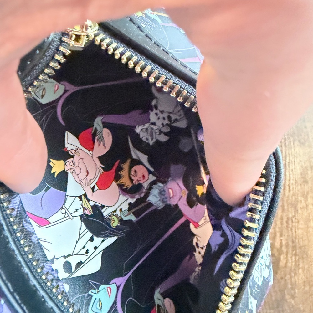 Loungefly Disney Villains Mini Backpack - Picture 4 of 5